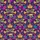 Mardi Gras Celebration Crown Jester Mask Beads Drums Trumpets Violet Green Gold Design Short-sleeve Hawaiian Shirt - 7