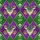 Ornate Masquerade Masks Hawaiian Flourishes Purple Emerald Gold Glitter Diamonds Short-sleeve Hawaiian Shirt - 7