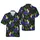 Pelican Mardi Gras Crown Hawaiian Design - Purple Green Gold Fleur-de-lis Pattern Short-sleeve Hawaiian Shirt - 1