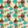 Bigfoot Hula Ukulele Flamingo Conga Monstera Hibiscus Cat Silhouette Mosaic Tile Short-sleeve Hawaiian Shirt - 7