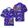 Neon Hawaiian Casino Roulette Poker Slots Melting Cocktail Sublimation Fabric Print Short-sleeve Hawaiian Shirt - 1