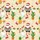 Hawaiian Christmas Santa Claus Snowman Cactus Pineapple Crab Starfish Tropical Pattern Short-sleeve Hawaiian Shirt - 7