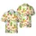 Hawaiian Christmas Santa Claus Snowman Cactus Pineapple Crab Starfish Tropical Pattern Short-sleeve Hawaiian Shirt - 1