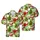 Hawaiian Christmas Cartoon Santa Reindeer Tree Holly Snowman Presents White Pattern Short-sleeve Hawaiian Shirt - 1