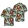 Pirate Santa Claus Candy Cane Hawaiian Tall Ship Rigging Stormy Ocean Skull Crossbones Short-sleeve Hawaiian Shirt - 1