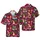 Christmas Golf Cart Reindeer Hawaiian Pattern: Gifts, Gingerbread, MERRY X-MAS Short-sleeve Hawaiian Shirt - 1