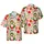 Santa Claus Hawaiian Christmas Gift Boxes Wreaths Holly Poinsettia Reindeer Figures Short-sleeve Hawaiian Shirt - 1