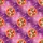 Margherita Pizza Hawaiian Pattern: Galaxy Orbs, Starbursts, Cosmic Gradient Design Short-sleeve Hawaiian Shirt - 7