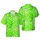 Hawaiian Pattern: Cartoon Whole Pickles Flailing Arms Sliced Jars Pickle Mosaic Short-sleeve Hawaiian Shirt - 1