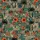 Hawaiian Tribal Tiki Mask Hibiscus Palm Motif Cream Black Orange Teal Geometric Mosaic Short-sleeve Hawaiian Shirt - 7