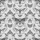 Tropical Luna Sphinx Moths Seamless Botanical Wing Venation High Contrast White Black Grey Motif Short-sleeve Hawaiian Shirt - 7