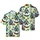 Gorilla Lederhosen Beer Stein Pattern: Bavarian Lozenge, Pretzel, Bratwurst, Accordion Short-sleeve Hawaiian Shirt - 1