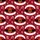 Santa Claus Suit Hawaiian Pattern Crimson Faux Fur Gold Buckle Candy Cane Snowflakes Short-sleeve Hawaiian Shirt - 7