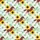 Equestrian Galloping Reddish-Brown Horses, Yellow Sunflowers, Green Foliage, White Pattern Short-sleeve Hawaiian Shirt - 7