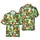 Bigfoot Hawaiian Pattern: Relaxed Sasquatch Beer Lei Tropical Island Fabric Design Short-sleeve Hawaiian Shirt - 1