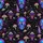 Stylized Gradient Skulls Glowing Stars Psychedelic Mushroom Unicorn Saucer Neon Intricate Pattern Short-sleeve Hawaiian Shirt - 7