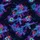 High Contrast Cyber-Tech Tropical Pattern: Neon Cybernetic Elements, Starry Grid, Edge-to-Edge Short-sleeve Hawaiian Shirt - 7