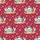 Santa Claus Beach Sunglasses Hawaiian Shirt Surfboard Snowflakes Red Backdrop Scene Short-sleeve Hawaiian Shirt - 7