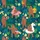 Bigfoot Hawaiian Summer Party: Flamingo Float, Pineapple, Tropical Palm Pattern Short-sleeve Hawaiian Shirt - 7