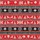 Hawaiian Reindeer Christmas Pattern: Intricate Red White Snowflake Starburst Design Short-sleeve Hawaiian Shirt - 7