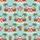 Surfing Santa Reindeer Ukulele Canoe Hawaiian Tiki Mask Hibiscus Ocean Waves Short-sleeve Hawaiian Shirt - 7