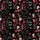Gothic Christmas Hawaiian Pattern: Black Cat Skull, Red Stockings, Dark Rose, Pentagram Fabric Design Short-sleeve Hawaiian Shirt - 7