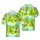 Full Coverage Cowboy Roping Spotted Calf White Horses Saguaro Mesa Landscape Pattern Short-sleeve Hawaiian Shirt - 1