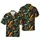 Musician's Hawaiian Copper Sax Golden Tuba Black Music Stave Fabric Print Short-sleeve Hawaiian Shirt - 1