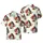 Hawaiian Skull Raven Rose Pattern: Intricate Botanical Vine & Red Flower Design Short-sleeve Hawaiian Shirt - 1