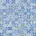 White Blue Golden Hawaiian Tile Geometric Floral Quatrefoil Cross Pattern Short-sleeve Hawaiian Shirt - 7