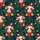 Cow Lover Hawaiian Christmas Cow Faces: Santa Hats, Reindeer Antlers, Pine & Holly Short-sleeve Hawaiian Shirt - 7