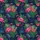 Fuchsia Pink Flamingoes Navy Botanical Layered 8K High Contrast Textile Print Short-sleeve Hawaiian Shirt - 7