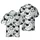 Cat Lover Black White Doodle Cat Faces Paw Prints MEOW Text Seamless Fabric Pattern Short-sleeve Hawaiian Shirt - 1