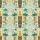 Hawaiian Tiki Totem Pineapple Tribal Pattern with Palm & Sea Turtles Mosaic Short-sleeve Hawaiian Shirt - 7