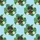 Dachshund Lovers: Cute Hawaiian Puppy & Tropical Leaf Plumeria Sky Blue Design Short-sleeve Hawaiian Shirt - 7