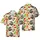 Opossum Mushroom Watercolor: Hawaiian Wildlife Autumn Foliage All-Over Pattern Short-sleeve Hawaiian Shirt - 1