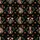 Raccoons Mushroom Forest Night Tropical Pattern with Autumn Leaves & Light Specks Short-sleeve Hawaiian Shirt - 7