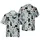 Flying Witches Skulls Ravens Coffins Evil Eye Spiderweb Bats Cauldron Design Short-sleeve Hawaiian Shirt - 1
