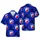 Bowling Enthusiast Seamless Hawaiian Pins Red Ball Electric Blue Flames Black Mosaic Short-sleeve Hawaiian Shirt - 1