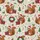 Red Squirrel Santa Hat Hawaiian Christmas Lights Candy Cane Holly Textile Print Short-sleeve Hawaiian Shirt - 7