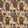 Raccoon Pirates, Galleons, Treasure Chests, Antique Parchment Map Hawaiian Textile Print Short-sleeve Hawaiian Shirt - 7