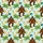 Bigfoot Fan Repeating Brown Bigfoot Beer Mug Green Palm Surf Blue Wave Pattern Short-sleeve Hawaiian Shirt - 7