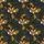 Tiger Head Gaze Seamless Botanical Monstera Palm Fronds Jungle Pattern Orange Black Gold Short-sleeve Hawaiian Shirt - 7
