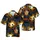 Guitarist's Hawaiian Sunset: Hollow-Body Electric Acoustic Guitars Tropical Palms Short-sleeve Hawaiian Shirt - 1