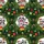Raccoon Santa Hawaiian Pattern: Evergreen Christmas Bells Ornaments Pine Needles Short-sleeve Hawaiian Shirt - 7