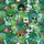 Green Alien Cannabis Leaf Smoking Characters Tropical Hawaiian Fabric Pattern Short-sleeve Hawaiian Shirt - 7