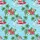 Surfing Santa Claus Hawaiian Pattern: Red Boardshorts, Cigar, Palm Tree, Ocean Waves Short-sleeve Hawaiian Shirt - 7
