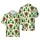 Bigfoot Walking Red Cap Mushroom Basket Hawaiian Evergreen Tropical Design Short-sleeve Hawaiian Shirt - 1