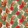 Realistic Red Squirrel Hibiscus Bird Paradise Monstera Palm Pink-Beige Seamless Pattern Short-sleeve Hawaiian Shirt - 7