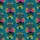 Black Cat Hula Dancers Hawaiian Tiki Mask Hibiscus Plumeria Water Ripples Short-sleeve Hawaiian Shirt - 7